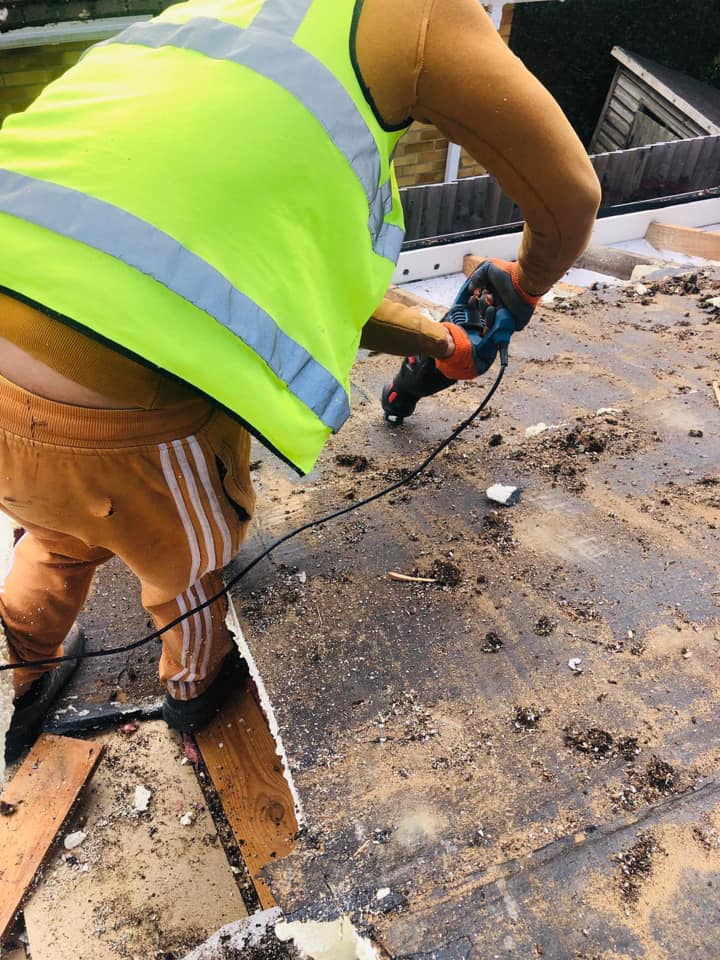 EPDM rubber roof in Stratford