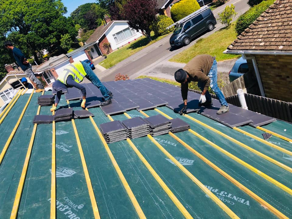 Lead flashing in Westminster