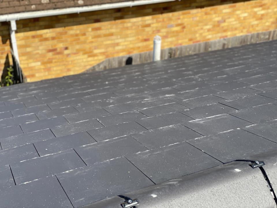 Slate roof restoration in Greenwich