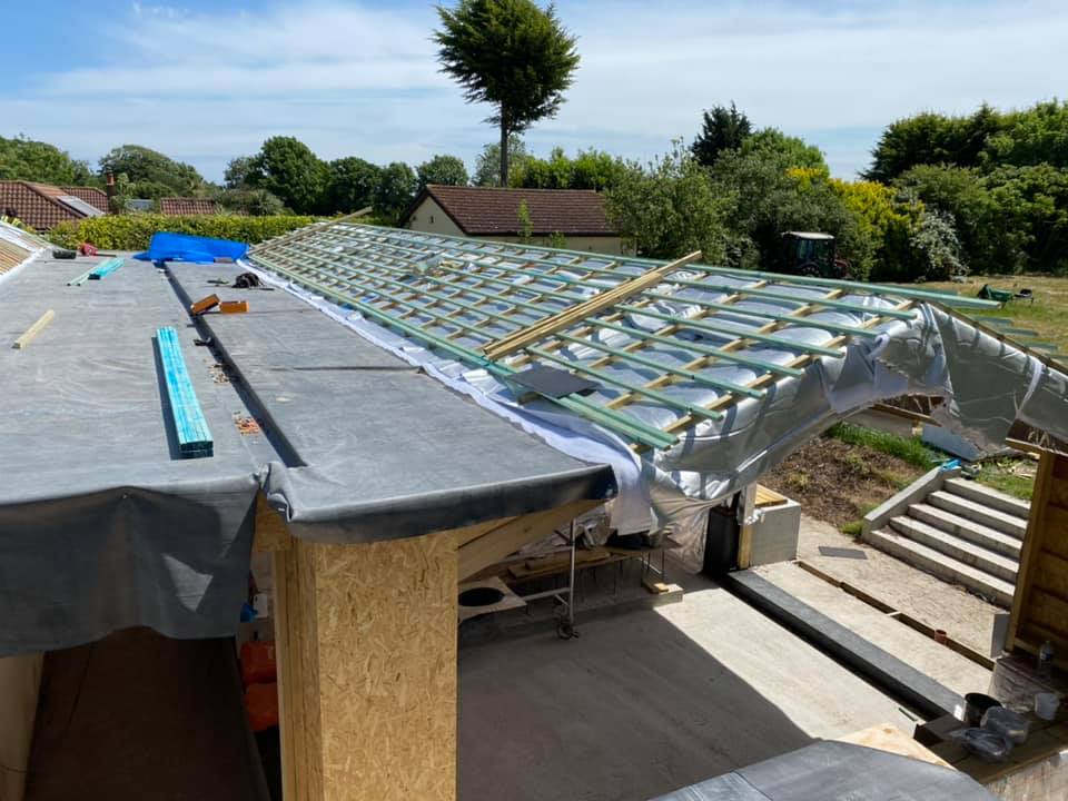 Commercial roof restoration in Canary Wharf