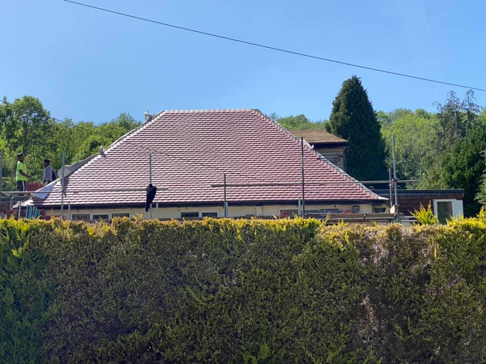 Commercial roof restoration in Canary Wharf