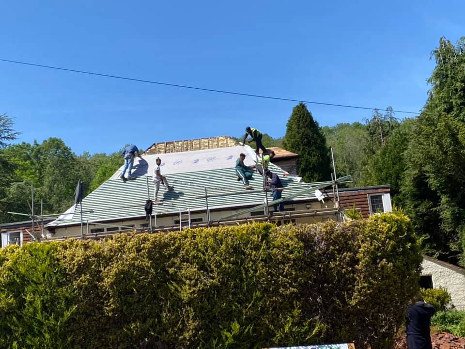 Roof survey in Kensington