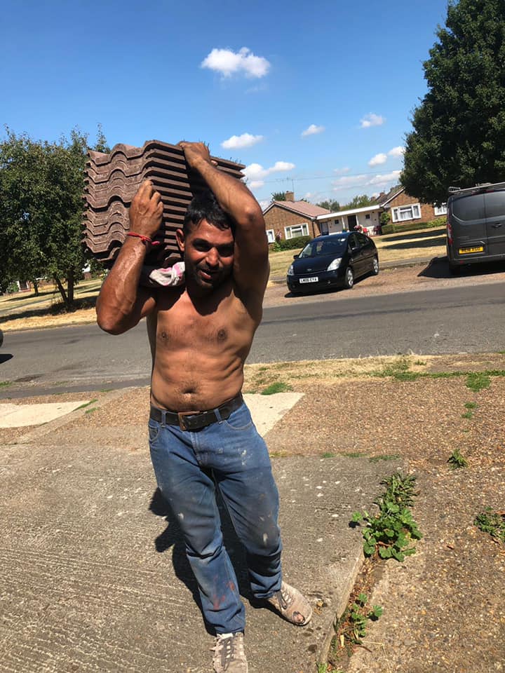 GRP fibreglass roof in Peckham