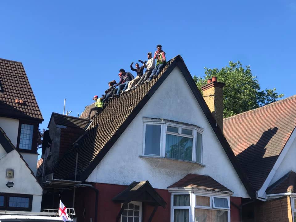 Velux window installation in Hampstead