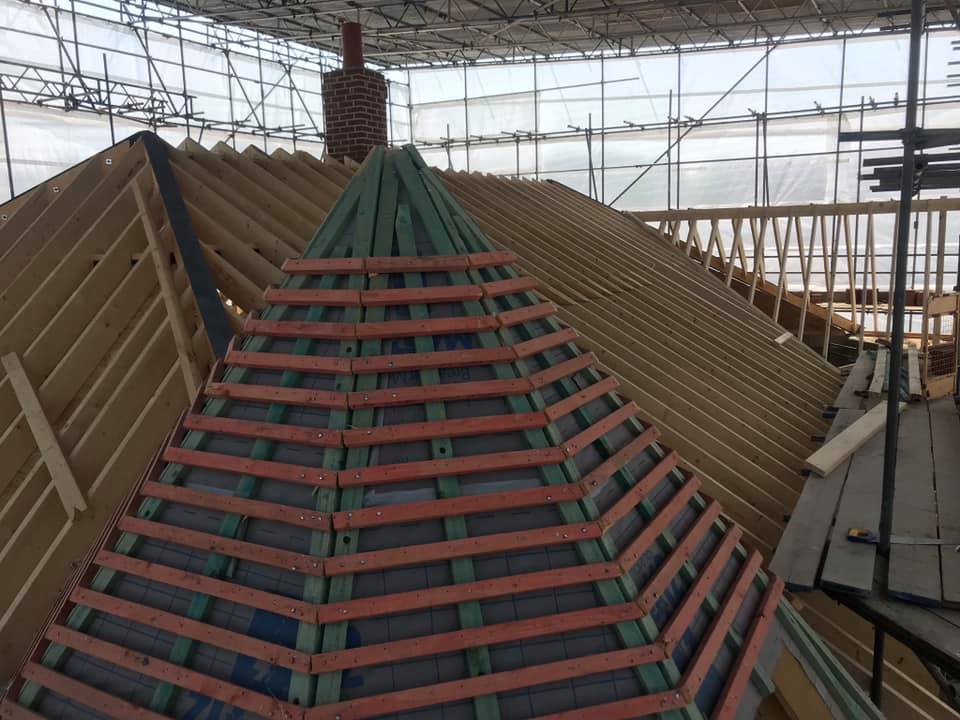 Slate roof restoration in Greenwich