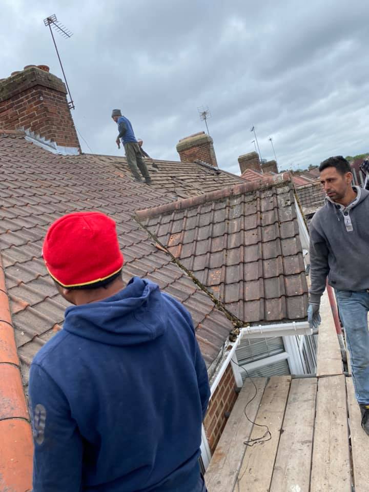 Lead flashing in Westminster