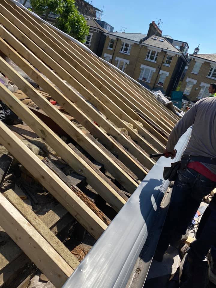 Gutter installation in Chelsea