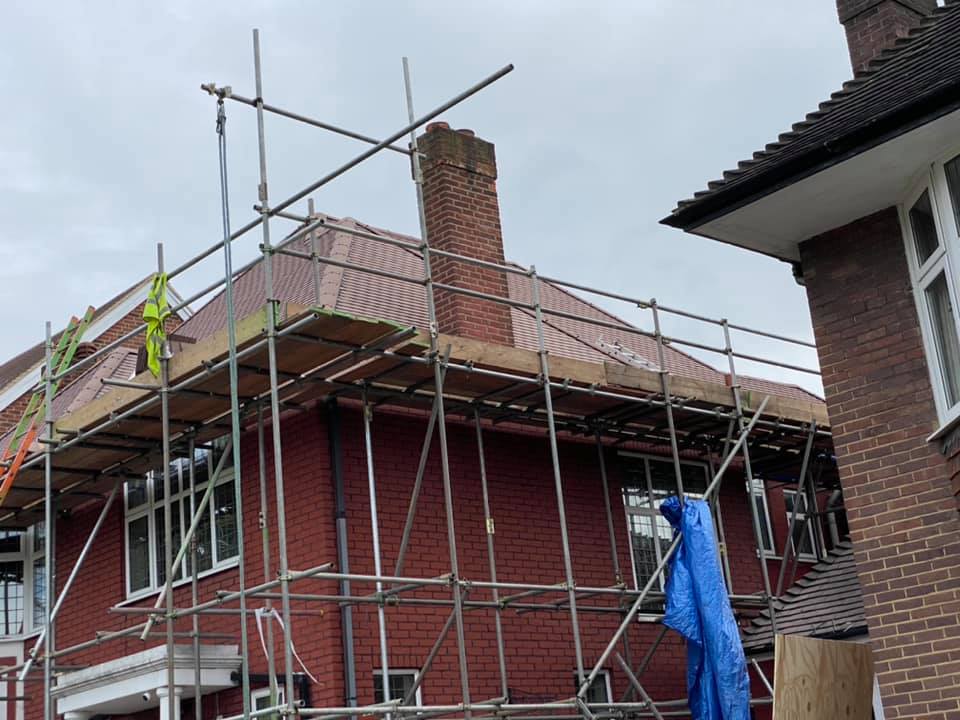 Slate roof restoration in Greenwich