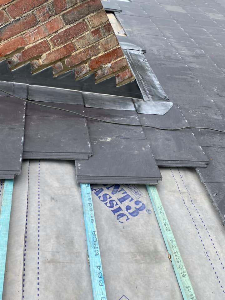 Commercial roof restoration in Canary Wharf