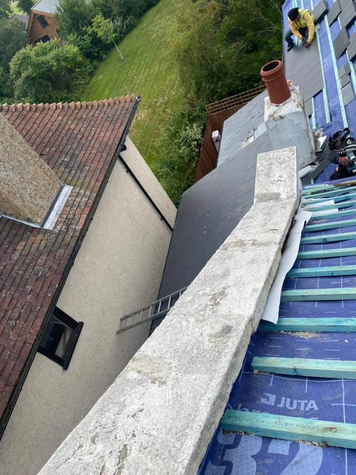 Storm damage repair in Battersea