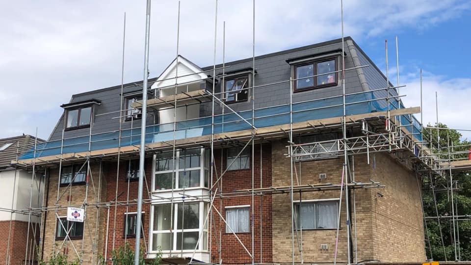 Slate roof restoration in Greenwich