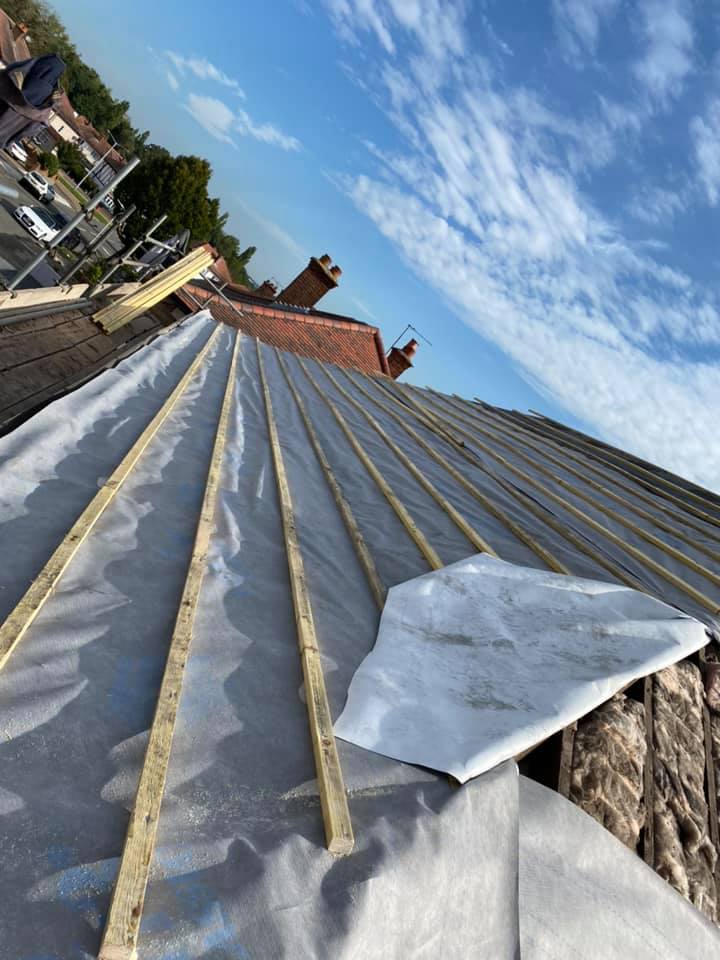 Flat roof replacement in Croydon