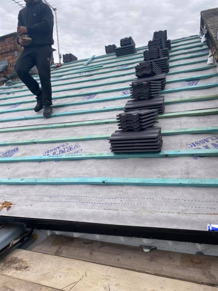 Storm damage repair in Battersea