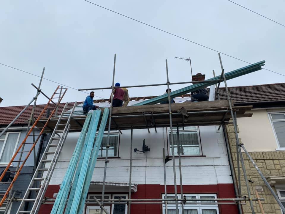 Flat roof coating in Brixton