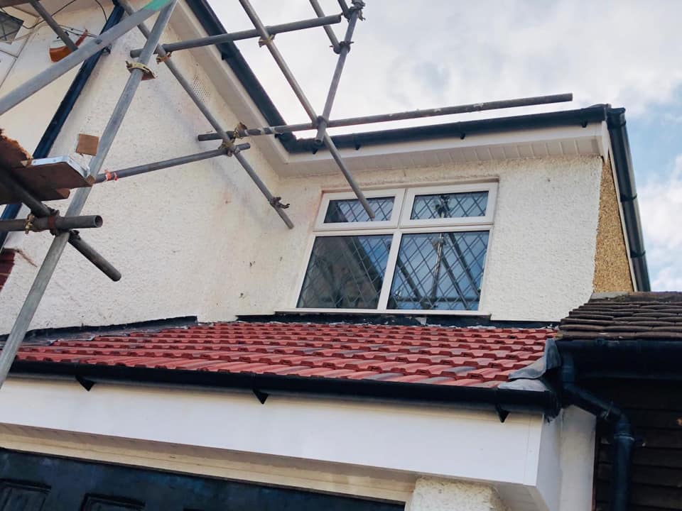 GRP fibreglass roof in Peckham