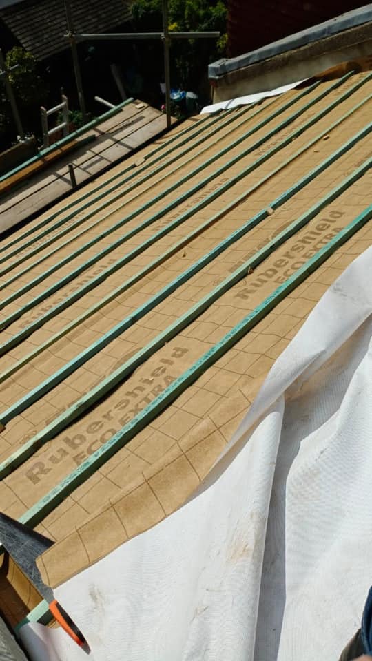 Flat roof replacement in Croydon