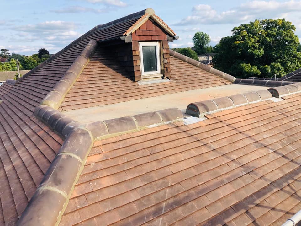 Slate roof restoration in Greenwich