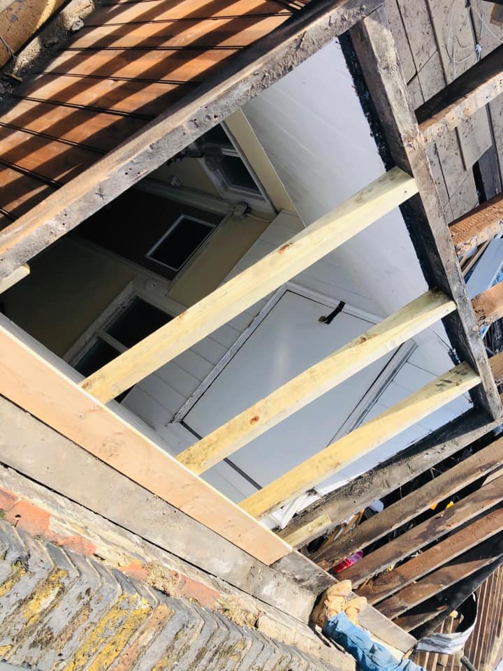 Roof survey in Kensington