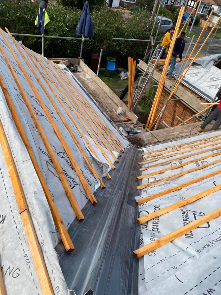 Storm damage repair in Battersea