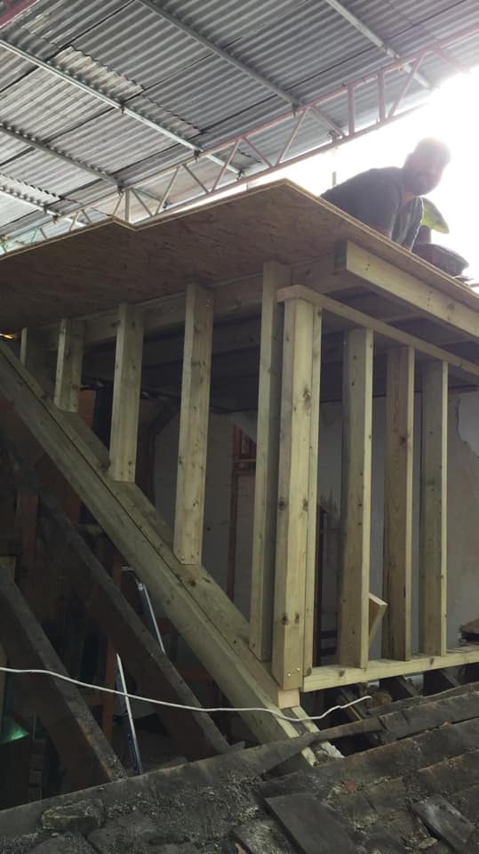 GRP fibreglass roof in Peckham