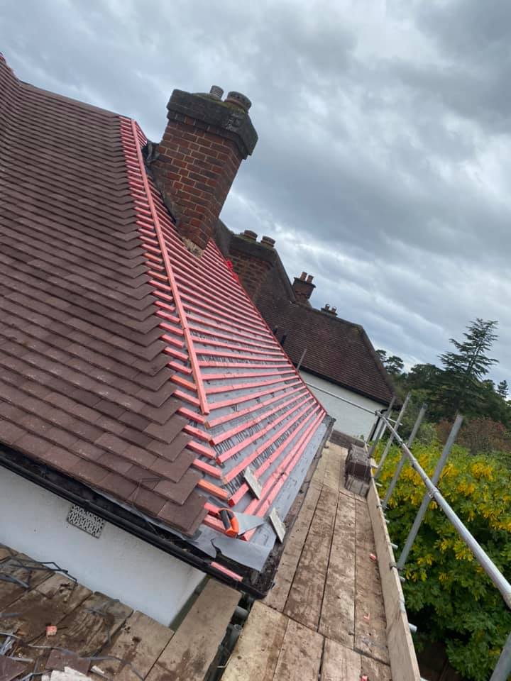 Roof repair completed in Bermondsey, South London