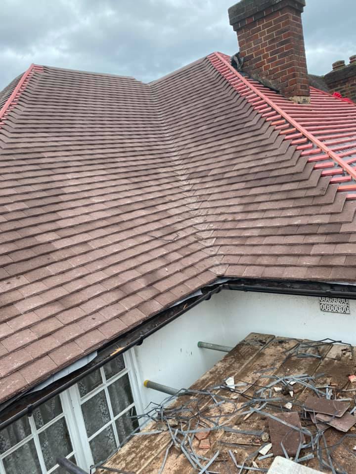 Storm damage repair in Battersea