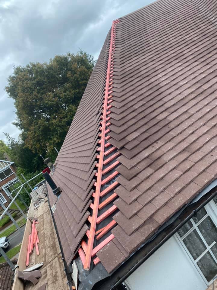 Lead flashing in Westminster