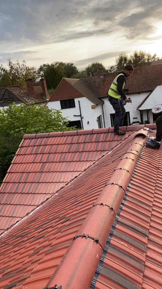 Storm damage repair in Battersea