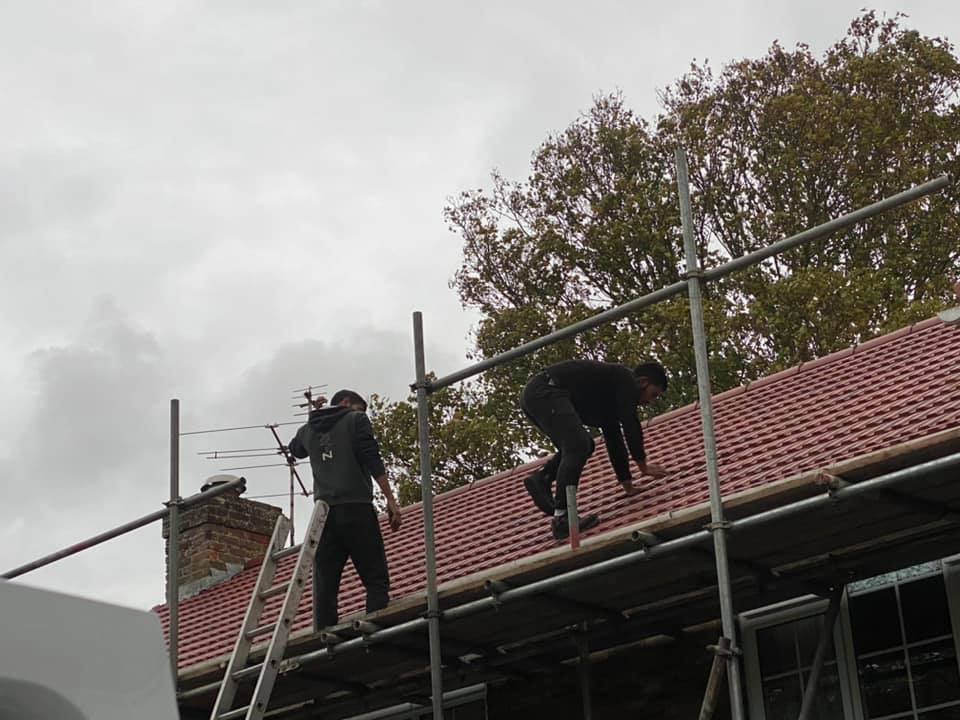Storm damage repair in Battersea