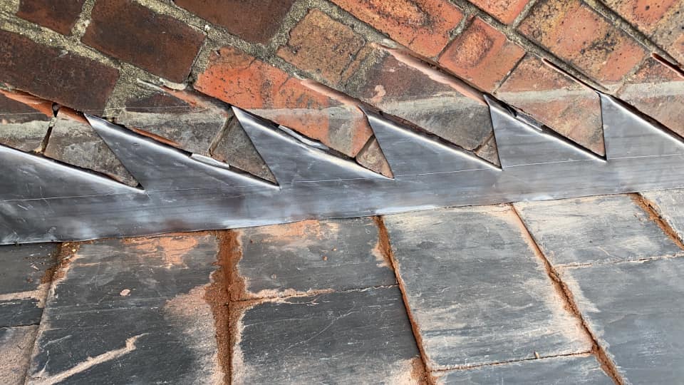 Storm damage repair in Battersea