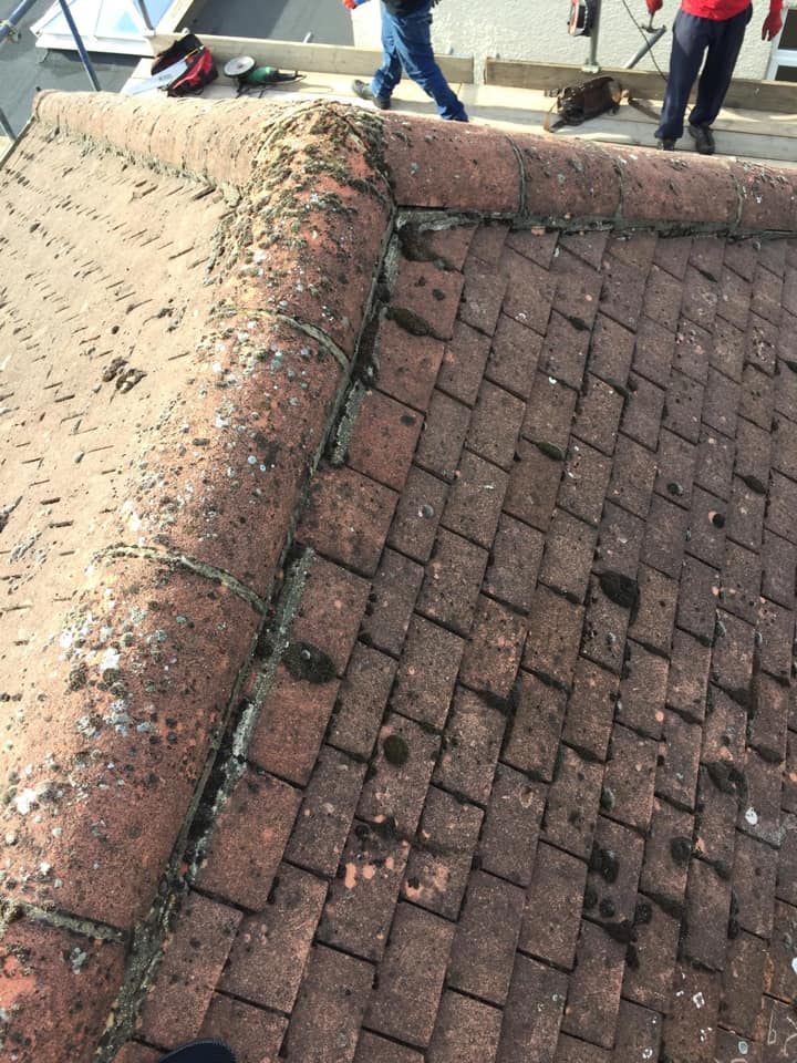 Slate roof restoration in Greenwich