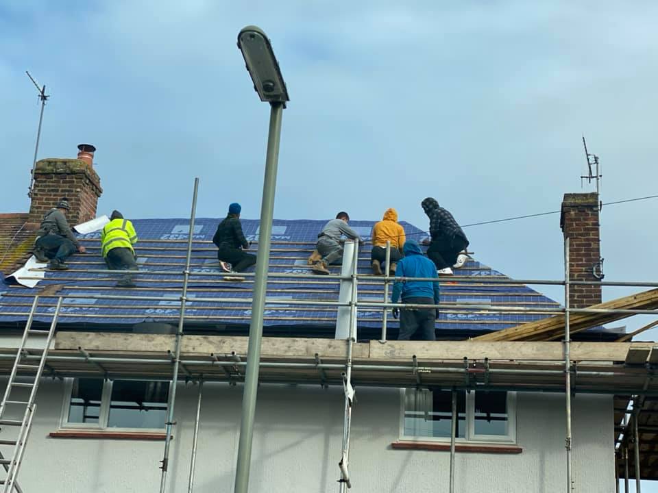 Roof survey in Kensington