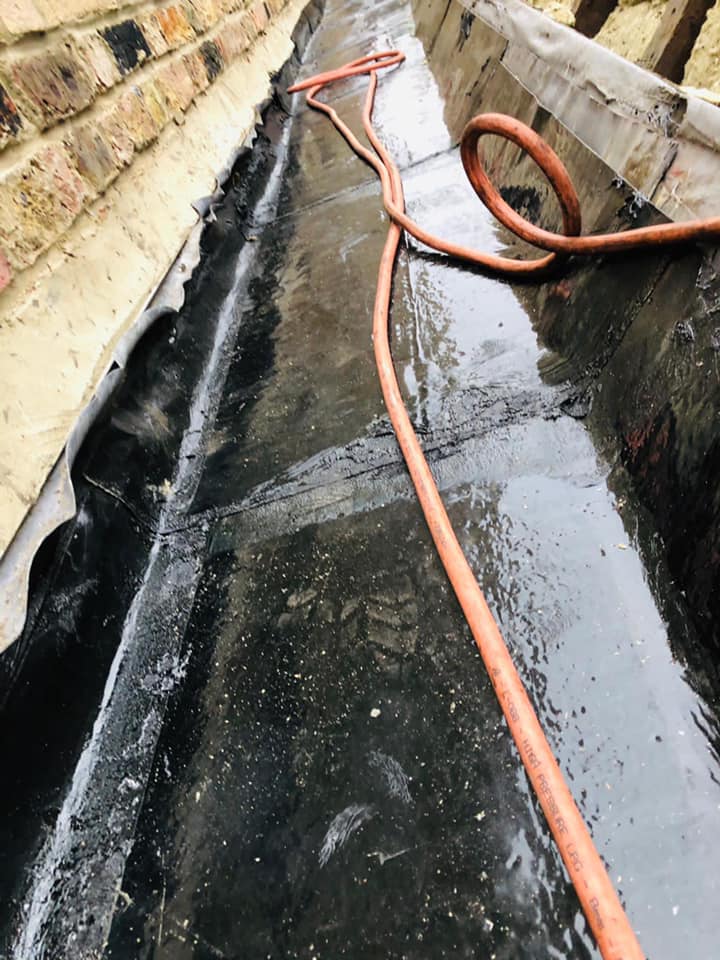 Lead flashing in Westminster