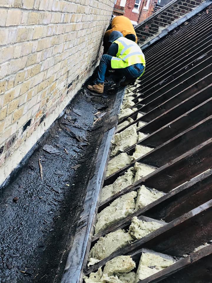 Flat roof coating in Brixton