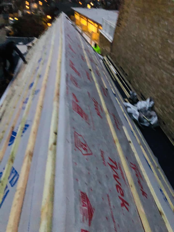 Slate roof restoration in Greenwich