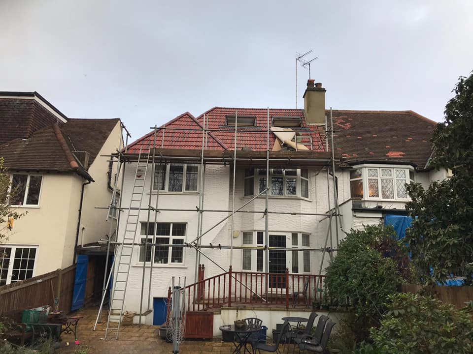 Commercial roof restoration in Canary Wharf