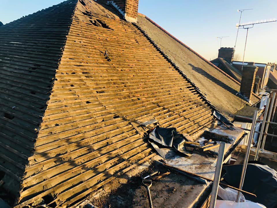 Lead flashing in Westminster