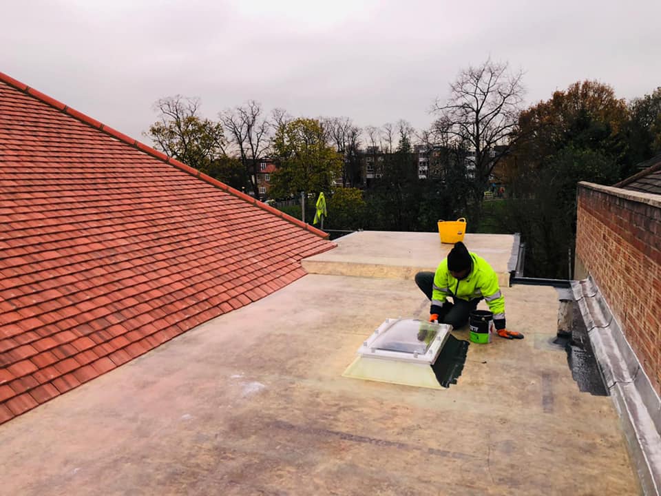 EPDM rubber roof in Stratford