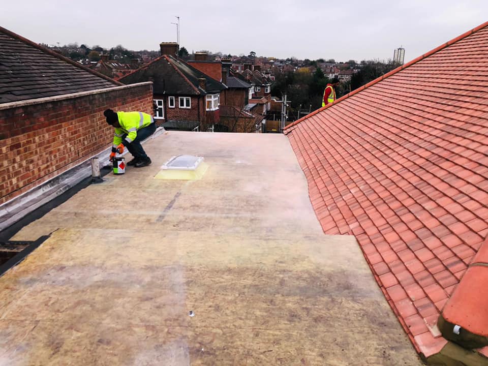 Storm damage repair in Battersea