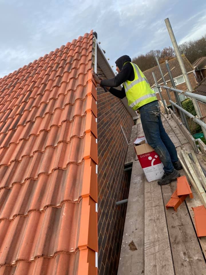 GRP fibreglass roof in Peckham