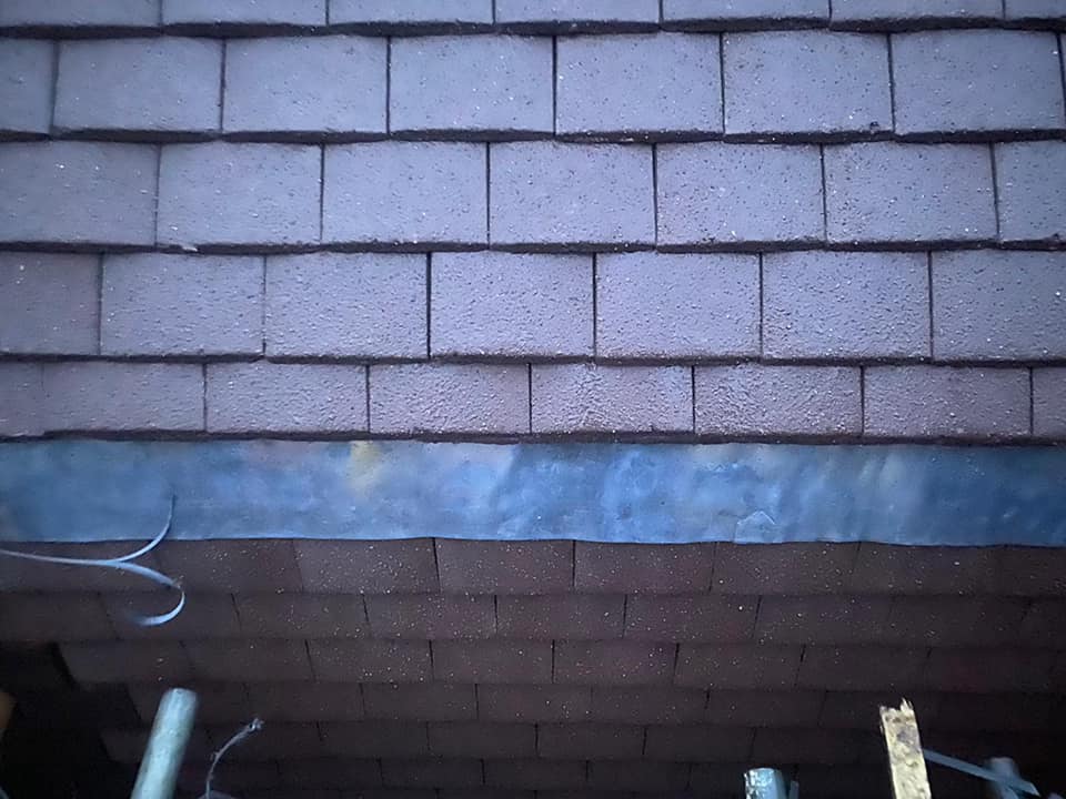 Lead flashing in Westminster