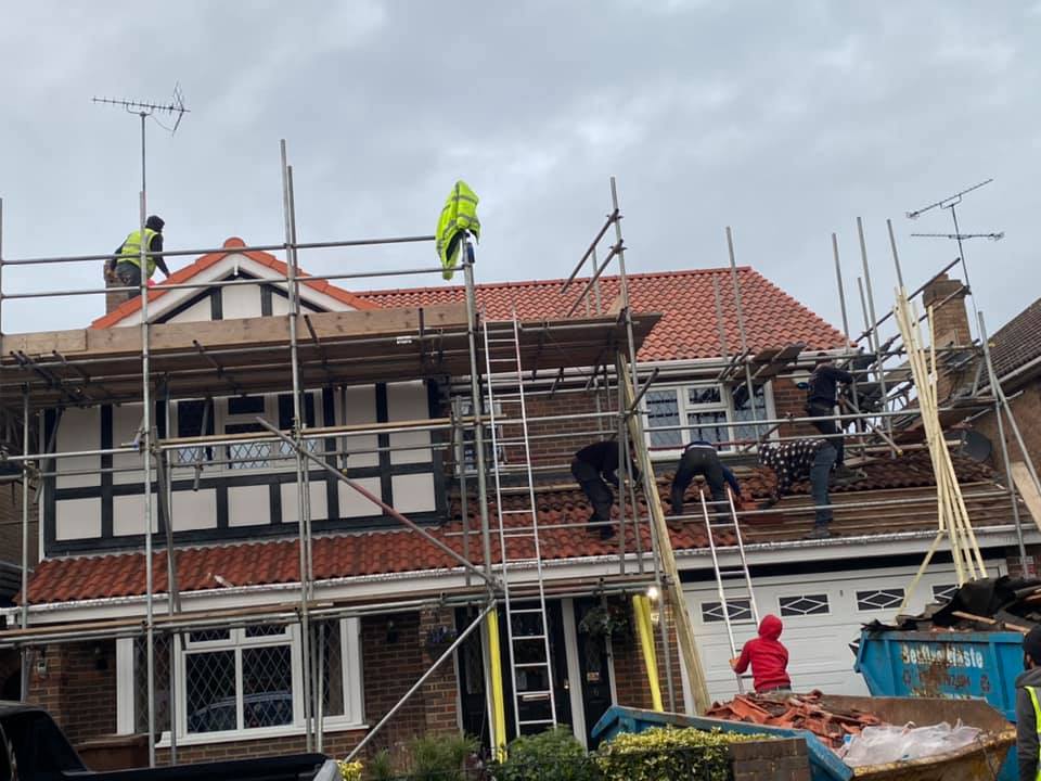 Roof repair completed in Bermondsey, South London