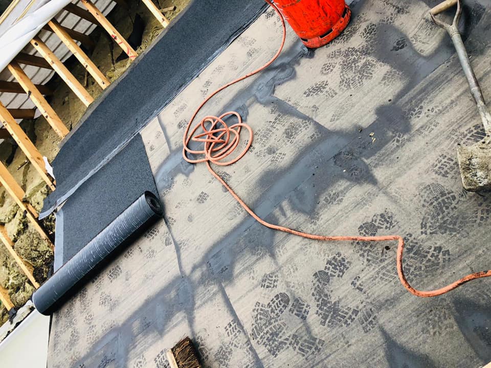 GRP fibreglass roof in Peckham