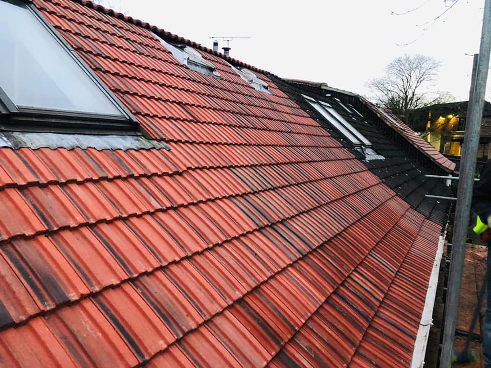 Slate roof restoration in Greenwich