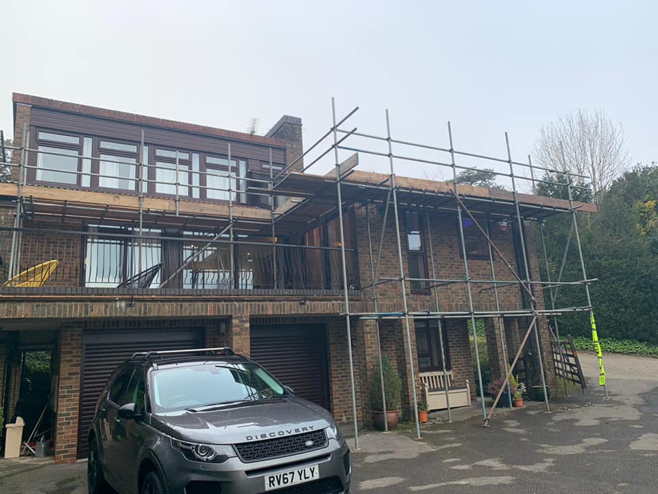 GRP fibreglass roof in Peckham