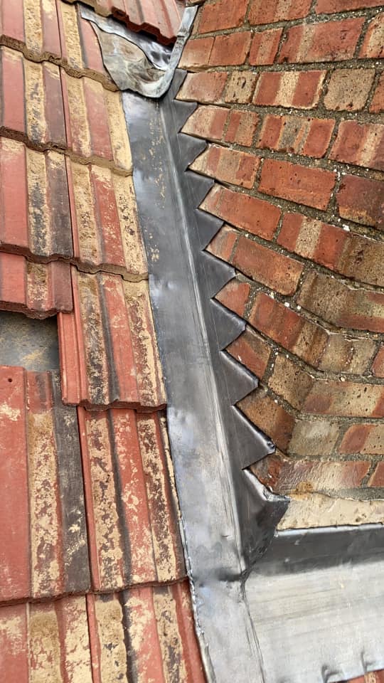 Lead flashing in Westminster