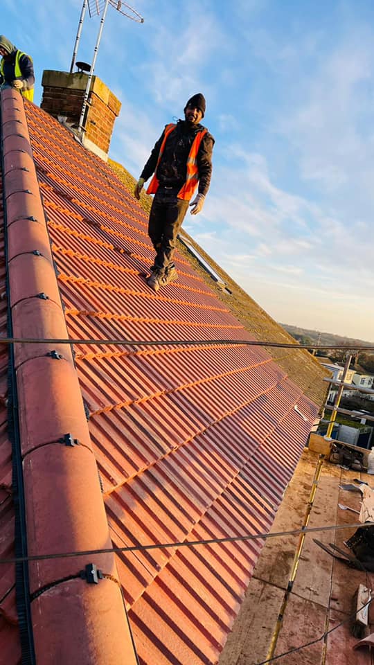 GRP fibreglass roof in Peckham