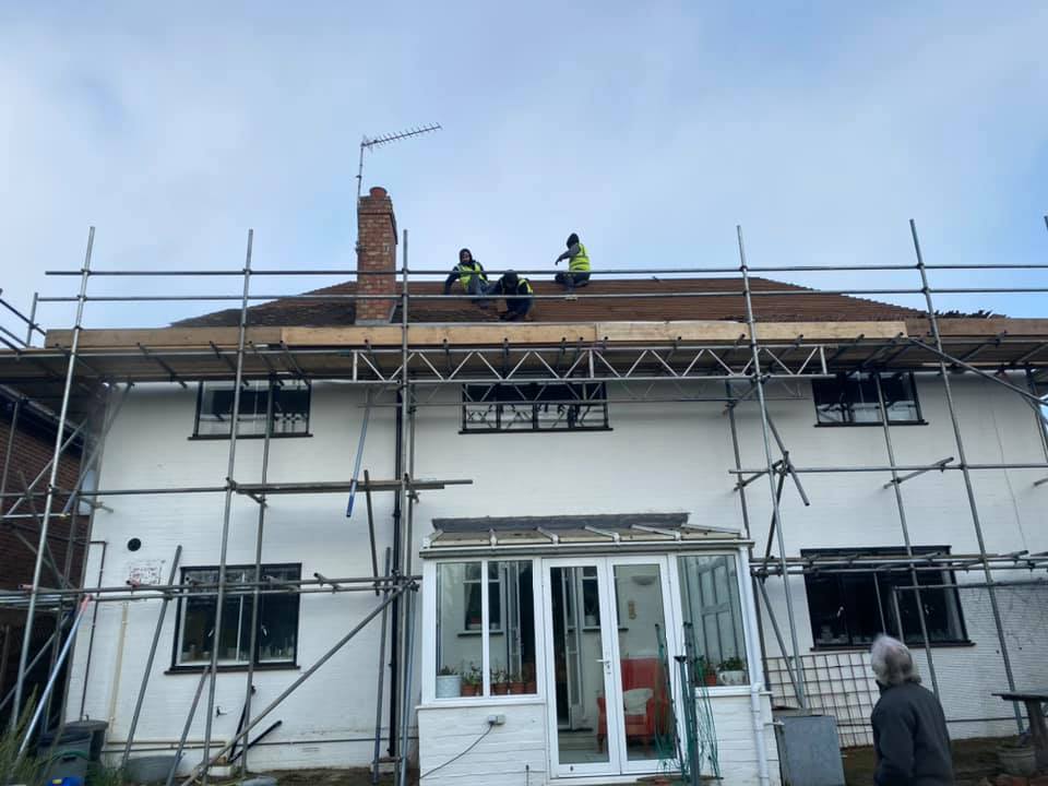 Storm damage repair in Battersea
