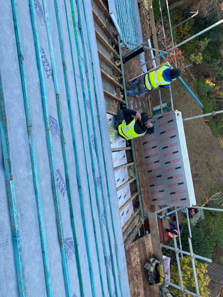 Storm damage repair in Battersea