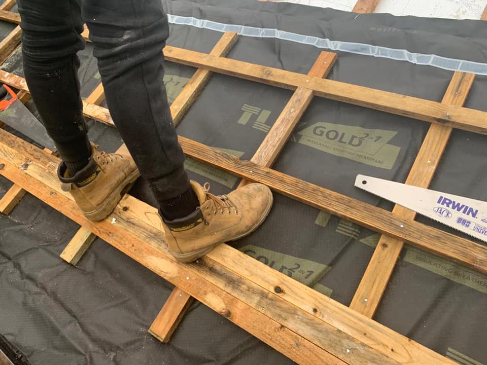 Flat roof replacement in Croydon